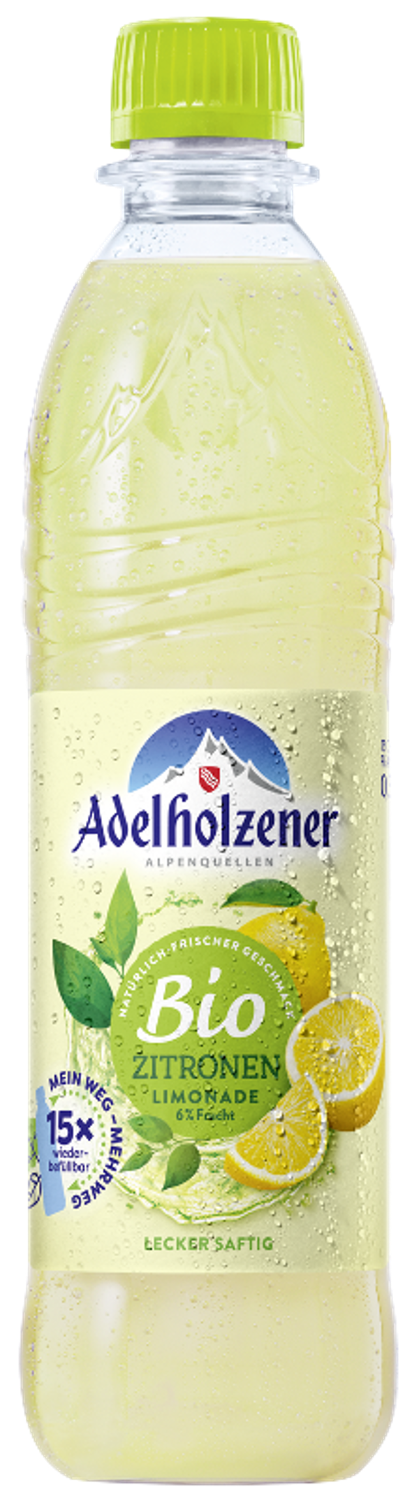 Produktfoto zu VPE Adelholzener Alpenquellen, Lemon  12x0,5 L