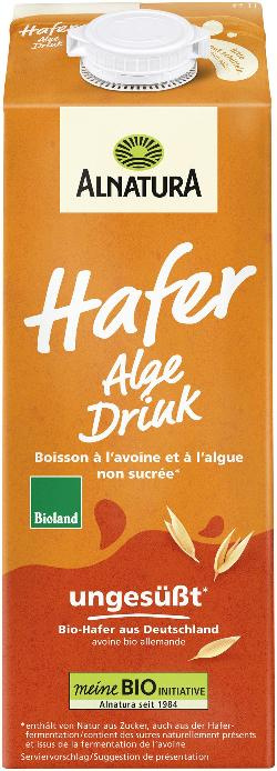 Produktfoto zu Hafer Alge Drink 1l Alnatura