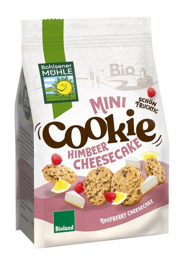 Produktfoto zu Mini Cookie Himbeer Cheesecake 125g Bohlsener Mühle