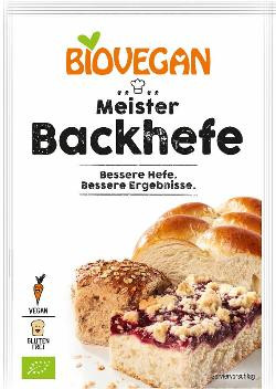 Produktfoto zu Backhefe (Trockenhefe) 7g Biovegan