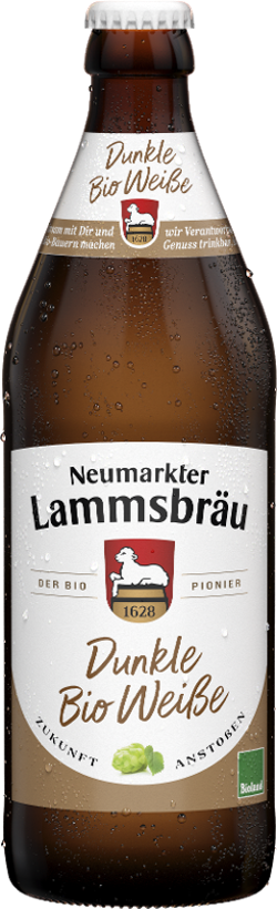 Produktfoto zu VPE Bier  Dunkle Weiße 10x0,5 l Neumarkter Lammsbräu