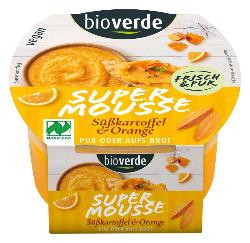 Produktfoto zu Super Mousse Süßkartoffel Orange 150g bioverde