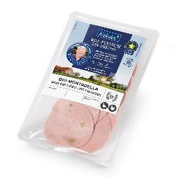 Produktfoto zu Geflügel-Mortadella mit Pistazien 80g bioladen