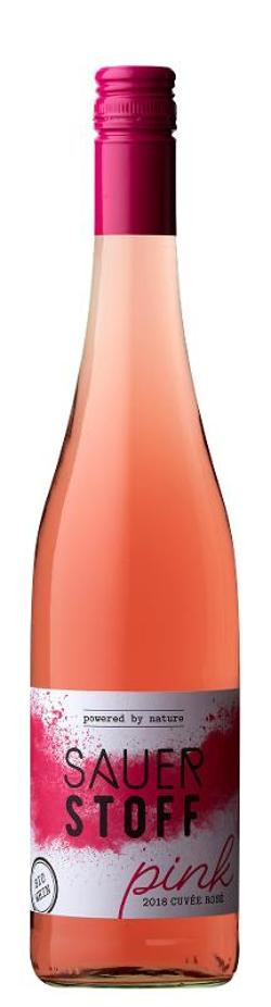 Produktfoto zu Sauerstoff pink rose halbtrocken 0,75l Weingut Sauer