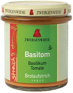 Produktfoto zu Brotaufstrich streich's drauf "Basitom" 160g Zwergenwiese