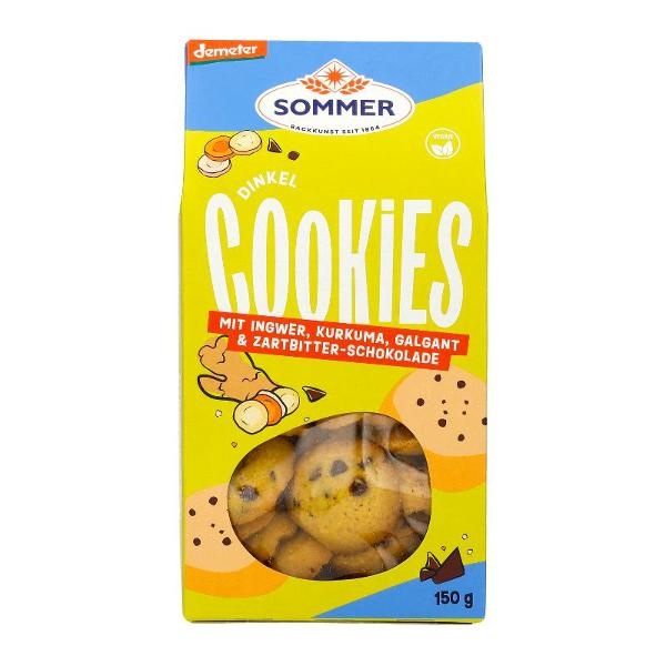 Produktfoto zu Dinkel 3 Ingwer Cookies 150g Sommer