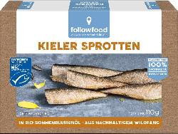 Produktfoto zu Kieler Sprotten 110g followfish