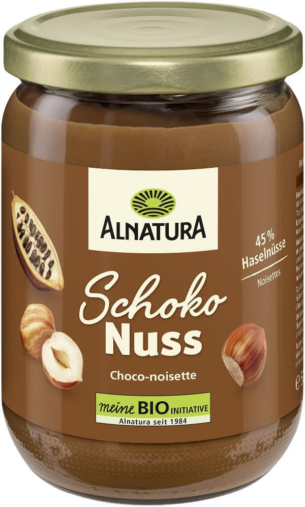 Produktfoto zu Schoko Nuss Creme 500g Alnatura