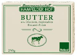 Produktfoto zu Sauerrahmbutter 250g Hamfelder Hof