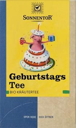 Produktfoto zu Kräutertee GeburtstagsTee 18x1,5g Sonnentor