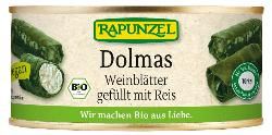 Produktfoto zu Dolmas Weinblätter gefüllt mit Reis 280g Rapunzel