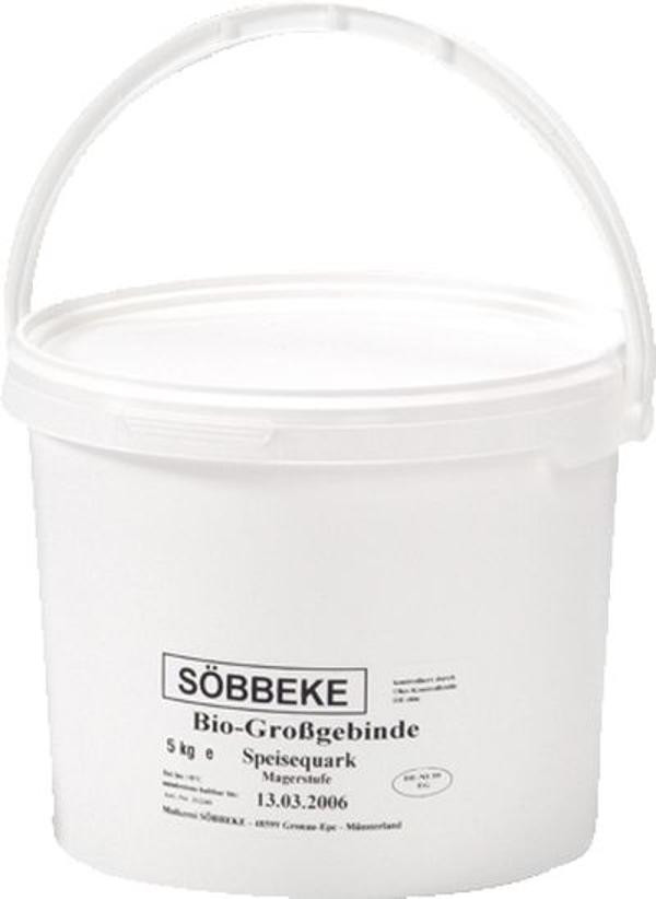 Produktfoto zu VPE Speisequark Magerstufe 0,0%  5kg  EimerSöbekke