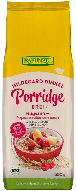 Produktfoto zu Porridge Brei Hildegard 500g Rapunzel