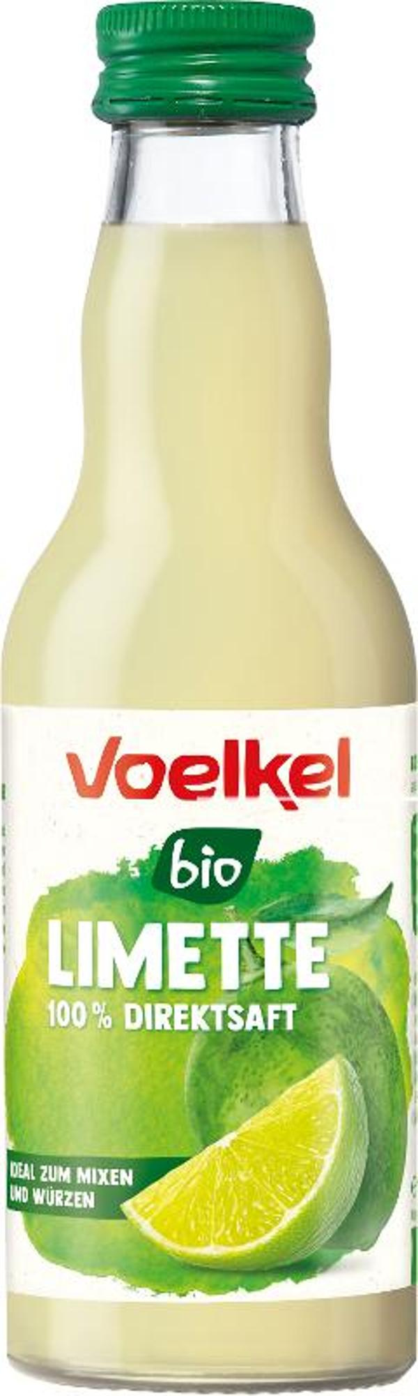 Produktfoto zu VPE Limettensaft 12x0,2l Voelkel