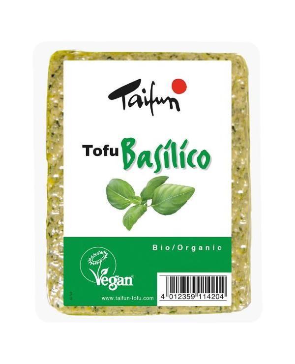 Produktfoto zu VPE Tofu Basilico 6X200g Taifun