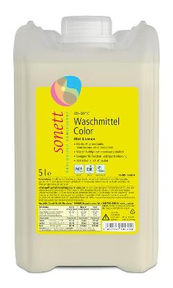 Produktfoto zu Color-Waschmittel Mint & Lemon 5 Liter Sonett