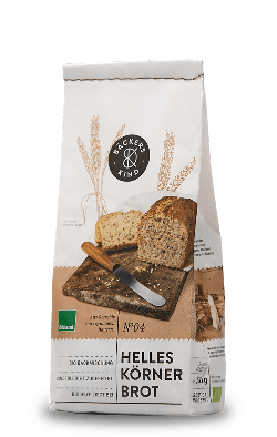 Produktfoto zu Helles Körner Brot Bäckerskind Backmischung Bußmann`s Backwerk