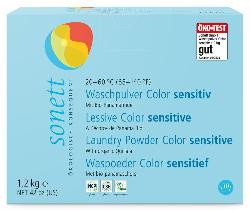 Produktfoto zu Waschpulver Color Sensitiv 1,2kg Sonett