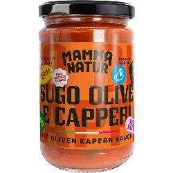 Produktfoto zu Sugo Olive e Capperi 280g Mamma Natur