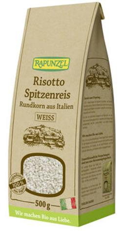 Produktfoto zu Risotto Rundkorn Spitzenreis 'Ribe' weiß 500g Rapunzel