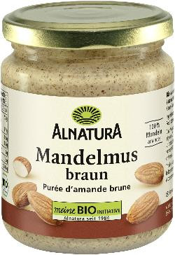 Produktfoto zu Mandelmus braun 250g Alnatura