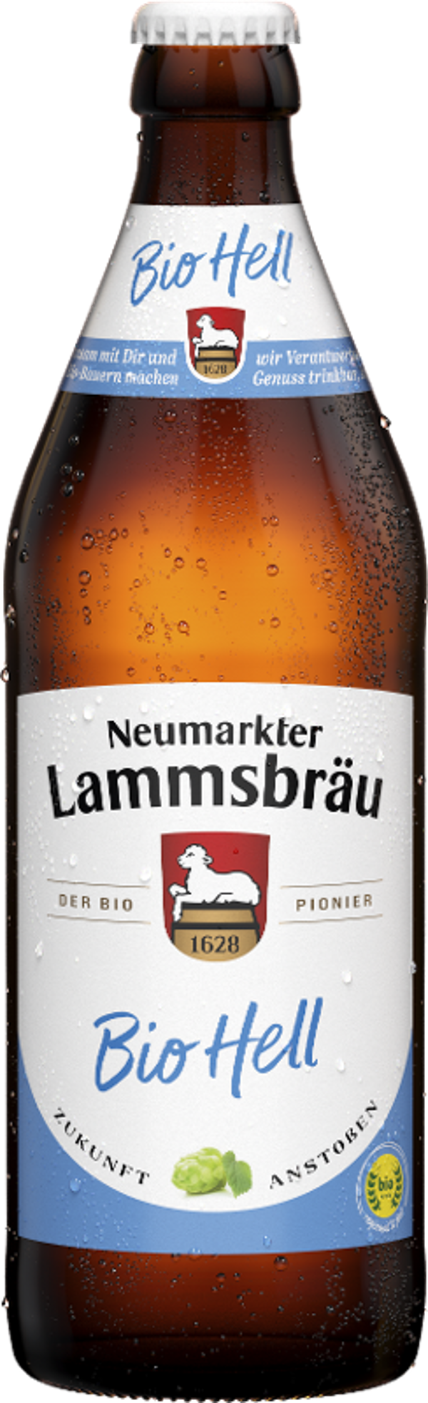 Produktfoto zu Lammsbräu Hell 0,5l Neumarkter Lammsbräu