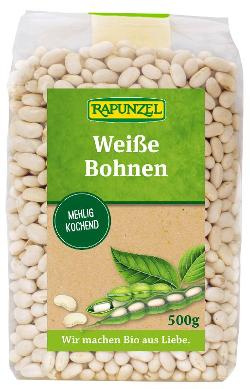 Produktfoto zu Weiße Bohnen 500g Rapunzel