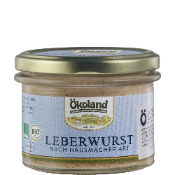 Produktfoto zu Leberwurst im Glas 160g Ökoland