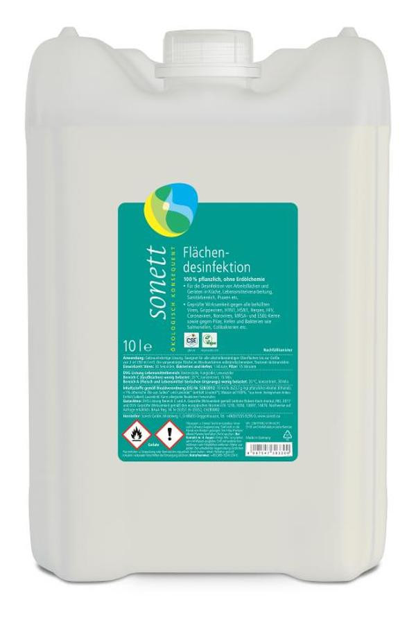 Produktfoto zu Flächendesinfektion 10 Liter Sonett