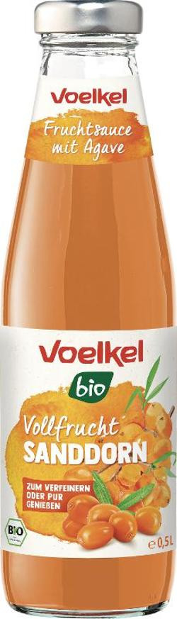 Produktfoto zu VPE Vollfrucht Sanddorn 6x0,5 l Voelkel