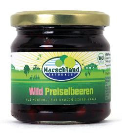 Produktfoto zu Wild Preiselbeeren 220g Marschland