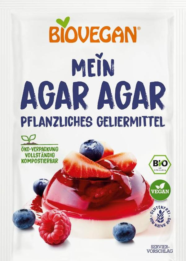 Produktfoto zu Agar Agar 30g Biovegan