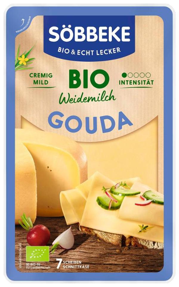 Produktfoto zu VPE Gouda in Scheiben 48% 8x125g Söbbeke