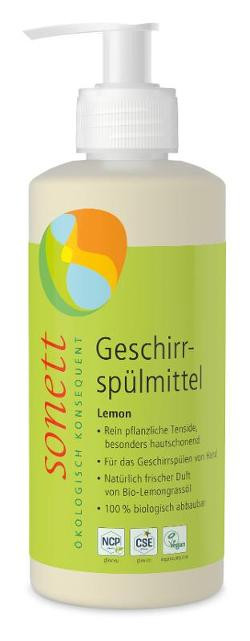 Produktfoto zu Geschirrspülmittel Lemon im Spender 300 ml Sonett