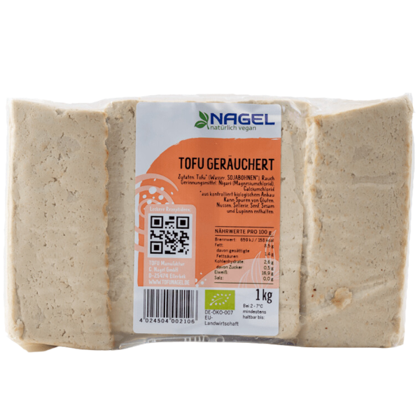 Produktfoto zu Tofu Geräuchert 1 kg Nagel