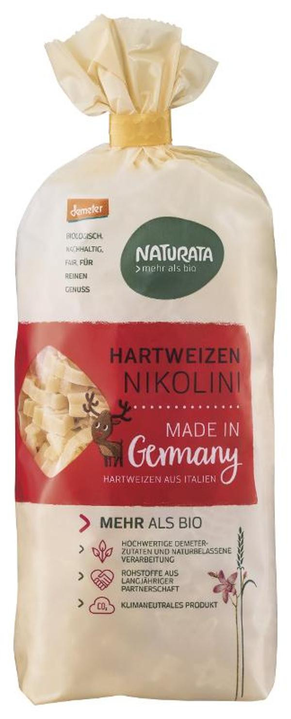 Produktfoto zu Weihnachtsnudeln Nikolini 250g Naturata