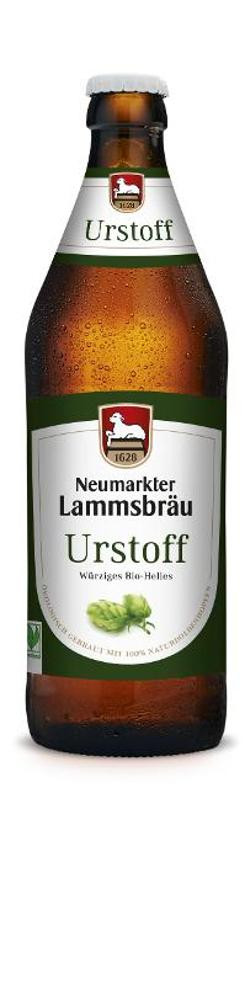 Produktfoto zu VPE Lammsbräu Öko Urstoff 10x0,5 l Neumarkter Lammsbräu