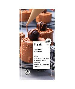 Produktfoto zu Vollmilch Kuvertüre 200g Vivani