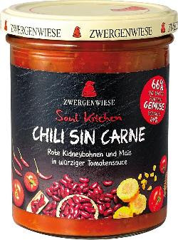 Produktfoto zu Soul Kitchen Chili sin Carne 420 ml Zwergenwiese