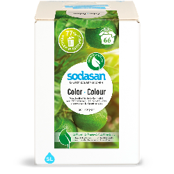 Produktfoto zu Color-Waschmittel Limette 5 Liter  Bag in Box Sodasan