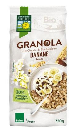 Produktfoto zu VPE Granola Banane 6x350g Bohlsener Mühle