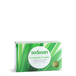 Produktfoto zu Seife Lemongrass & Ingwer 100g Stück Sodasan