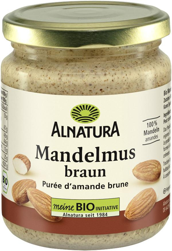 Produktfoto zu Mandelmus braun 250g Alnatura