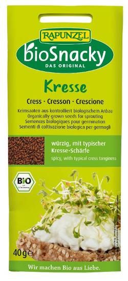 Produktfoto zu Keimsaat Kresse 40g bioSnacky Rapunzel