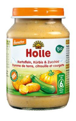 Produktfoto zu VPE Babykost Kartoffeln Kürbis & Zucchini 6x190g Holle