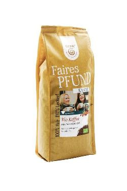 Produktfoto zu Faires Pfund Kaffee gemahlen 500g GEPA