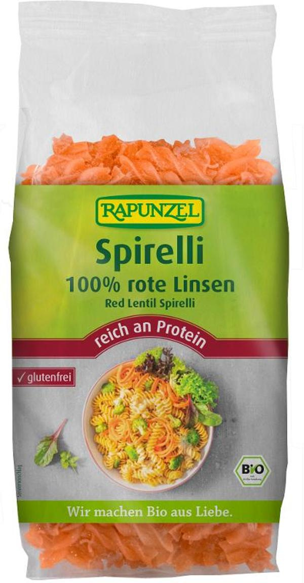 Produktfoto zu Rote Linsen Spirelli 300g Rapunzel