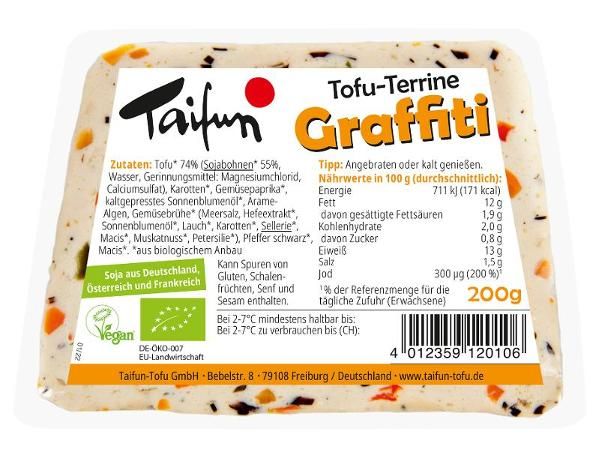 Produktfoto zu Tofu-Terrine Graffiti 200g Taifun