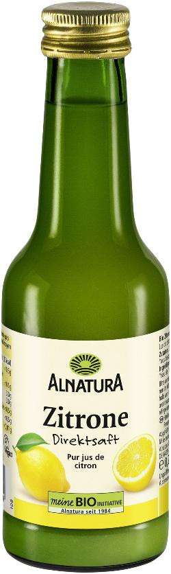 Produktfoto zu Zitronensaft 200 ml Alnatura