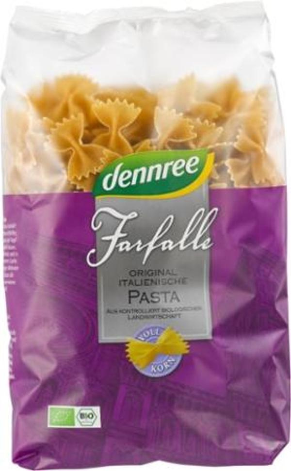 Produktfoto zu Farfalle Vollkorn 500g dennree